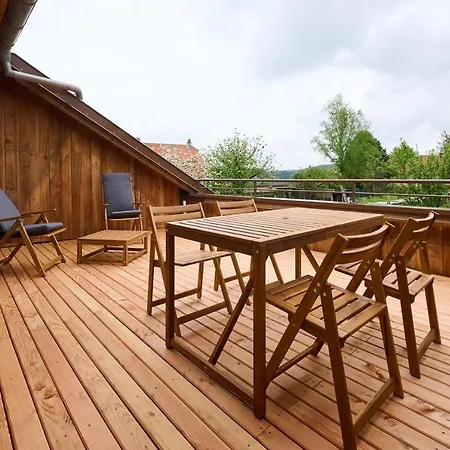 Appartamento Le Noyer - Appt Avec Terrasse Et Jardin Partage Puberg Esterno foto
